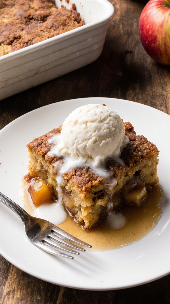 customizable apple dump cake