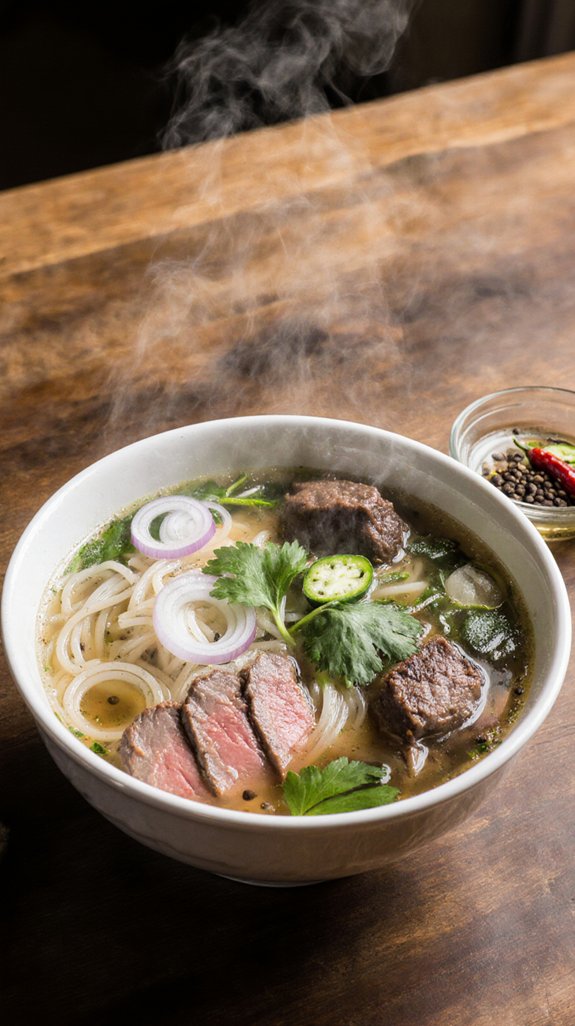 deep complex pho flavors