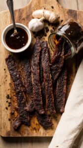 delicious homemade beef jerky