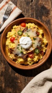 delicious mexican breakfast dish