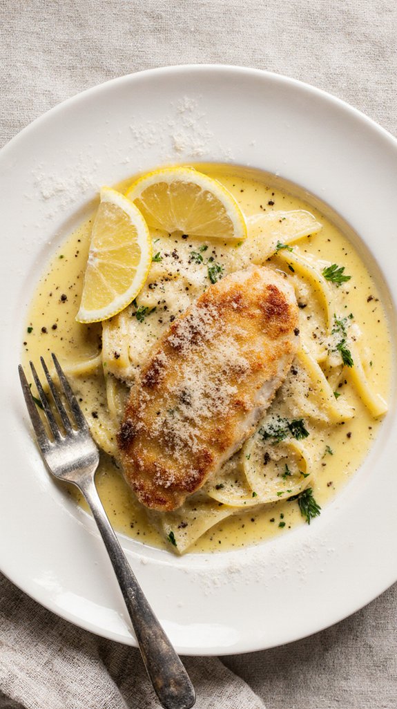 delicious silky chicken francese