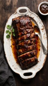 delicious sweet agave ribs