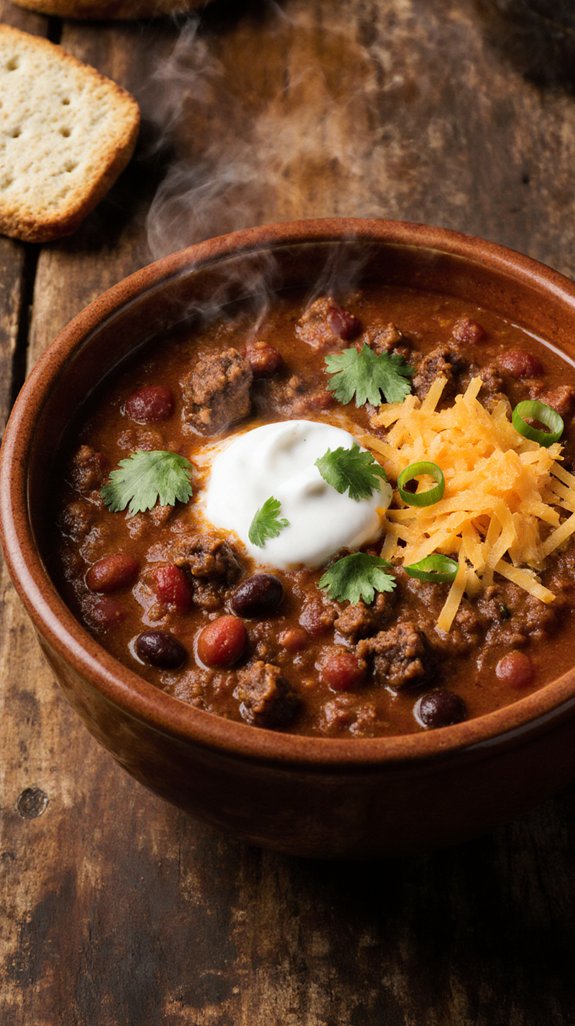 effortless flavorful crockpot chili