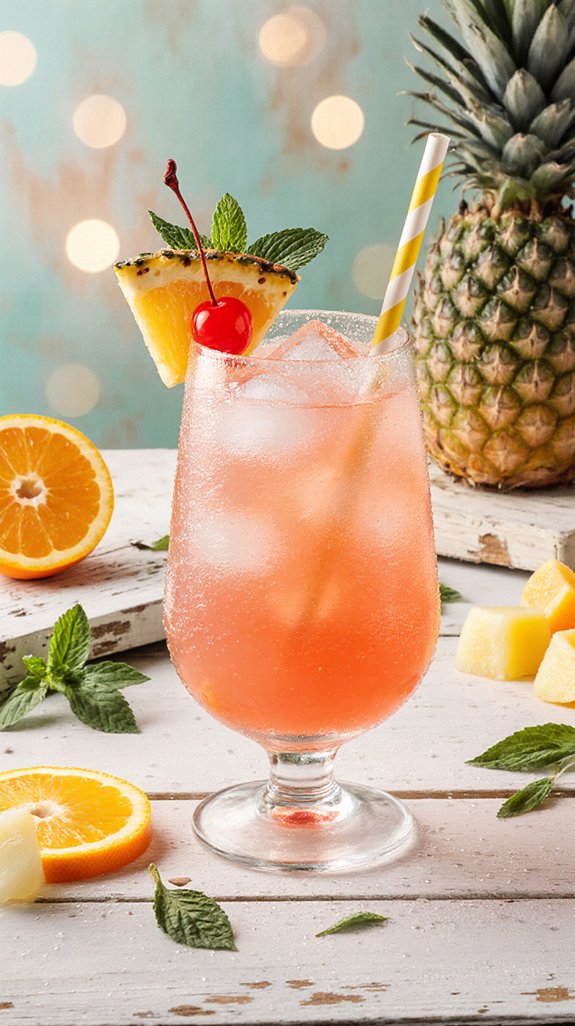 effortless tropical drink delight