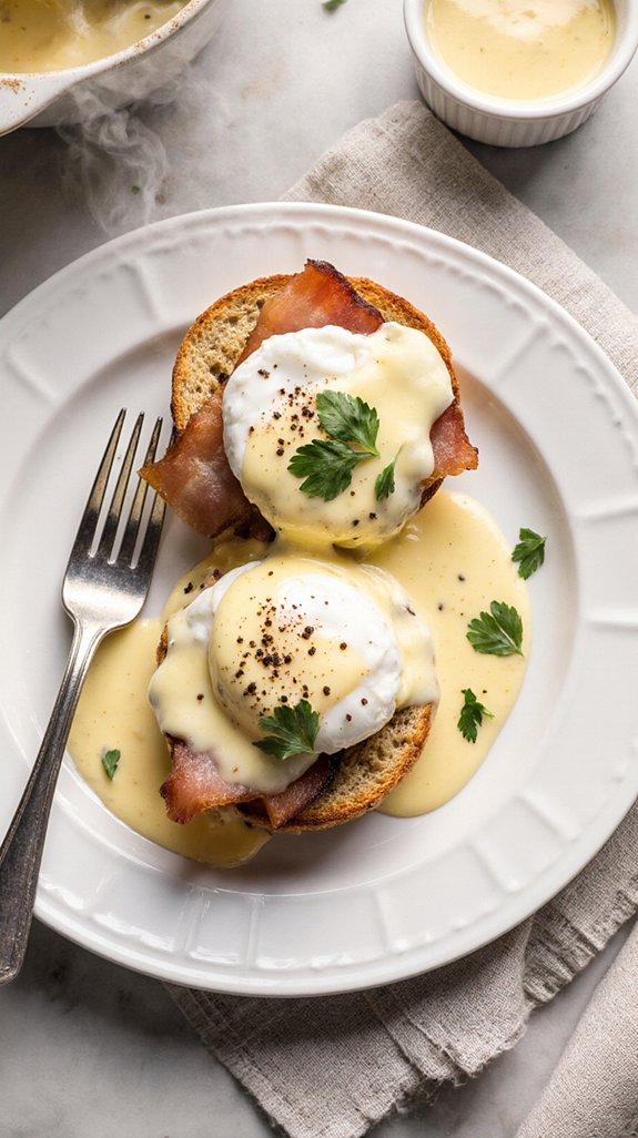 eggs benedict weekend delight