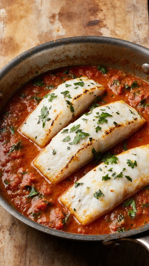 elegant fish dish preparation