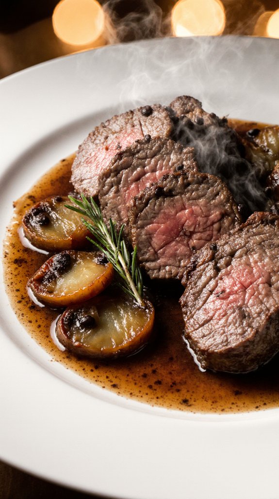 elegant sides for filet