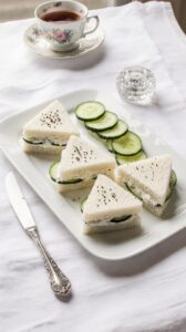 empress s royal cucumber sandwich