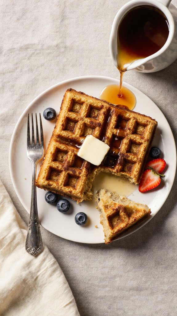 fluffy buttermilk waffle recipe