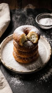 fluffy ricotta doughnut recipe