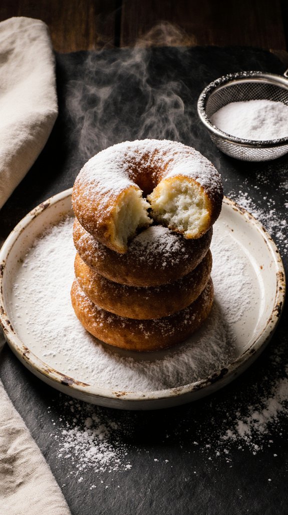 fluffy ricotta doughnut recipe