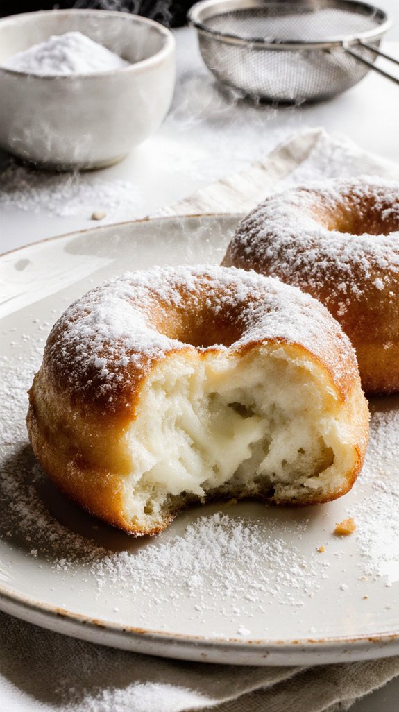 fluffy ricotta doughnuts delight