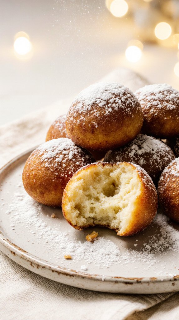 fluffy ricotta doughnuts recipe