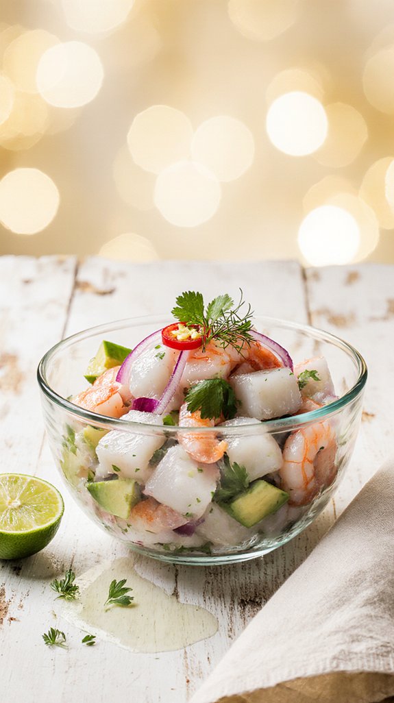 fresh flavorful simple ceviche