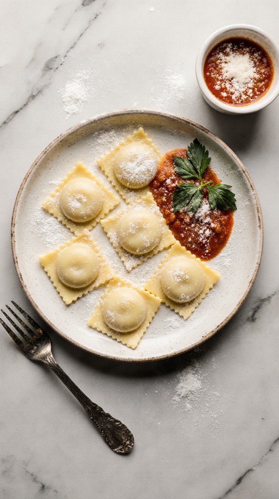 fresh pasta filled delight