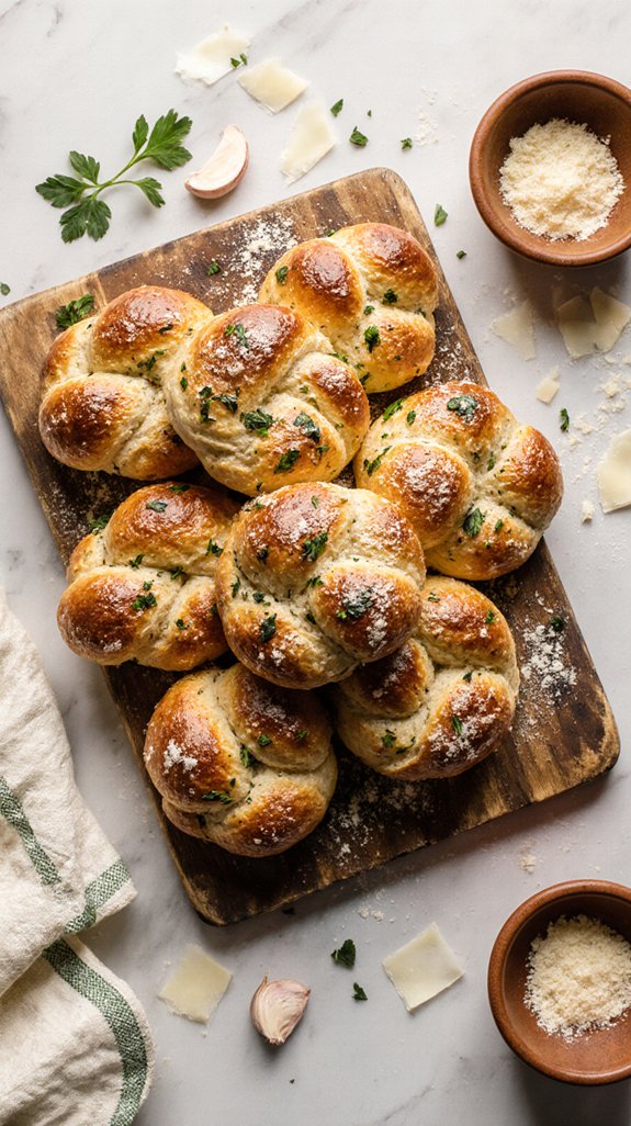 garlic knots for comfort