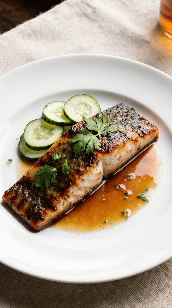 glazed steelhead trout recipe
