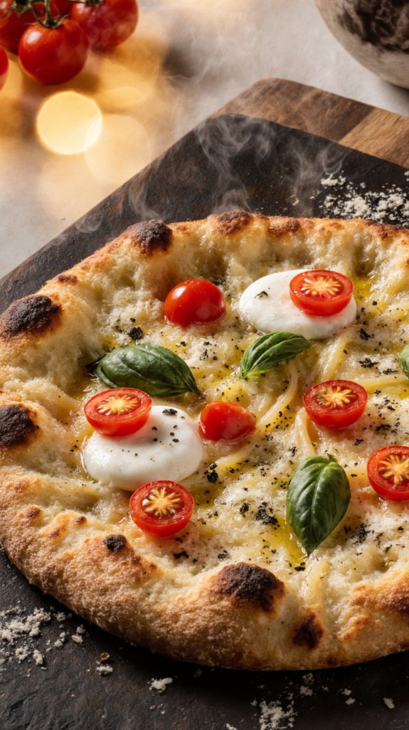 golden crust pasta pizza