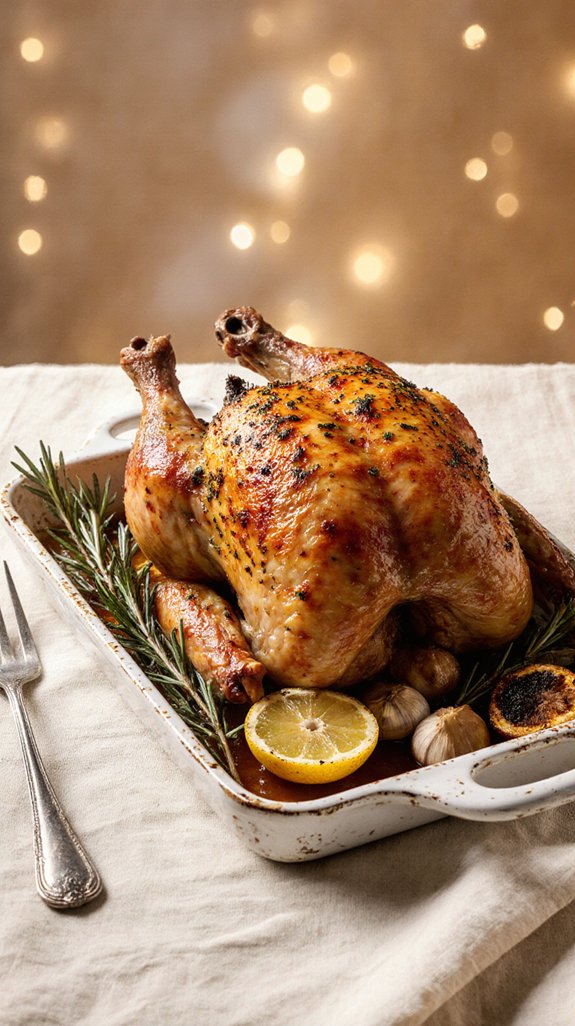 golden roast chicken perfection
