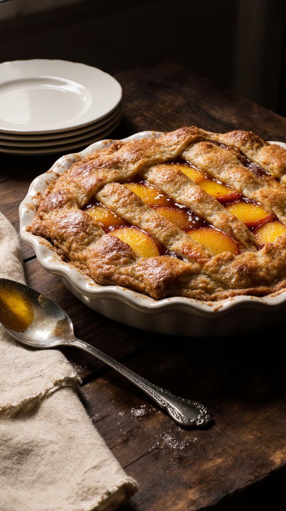 grandma s delicious peach pie