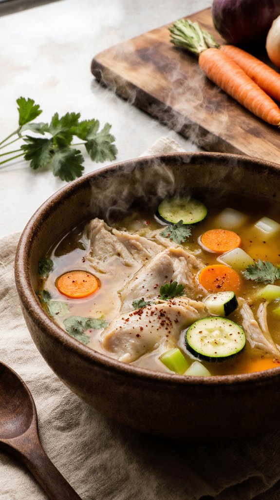 healing chicken soup recipe