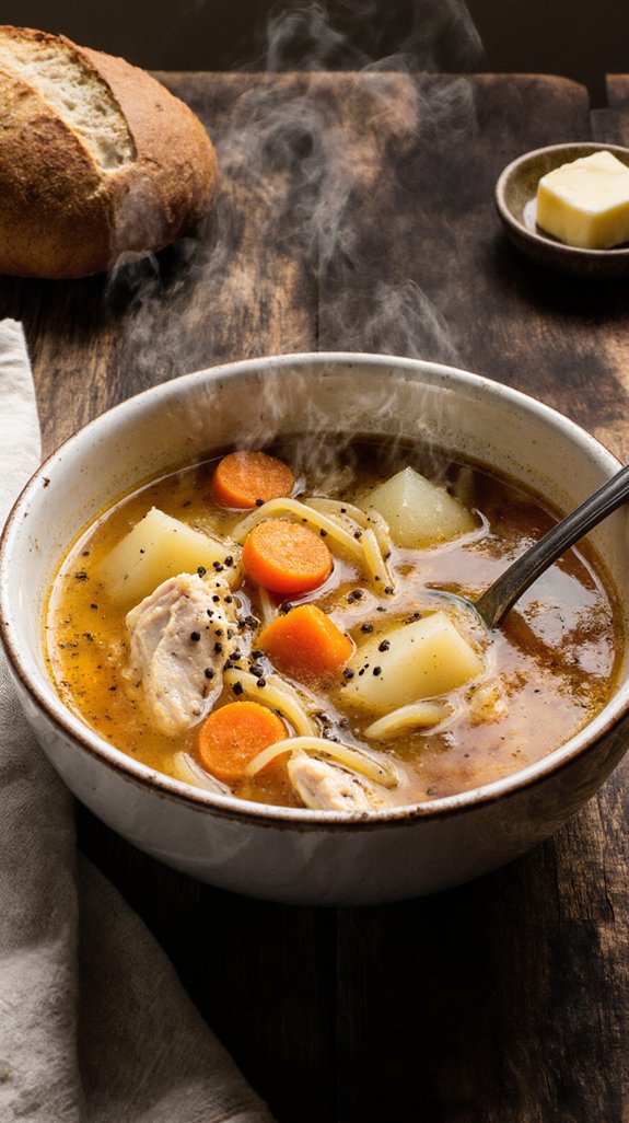 healing chicken soup recipe