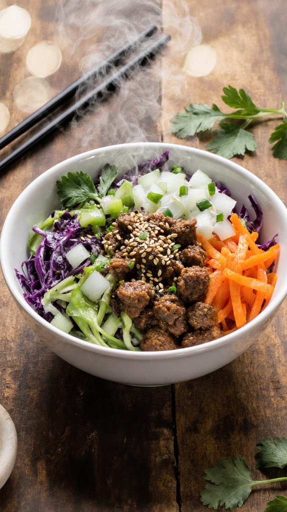 healthy quick satisfying meal