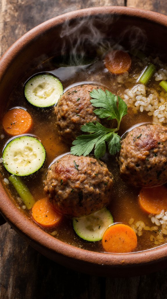 heartwarming albondigas soup recipe