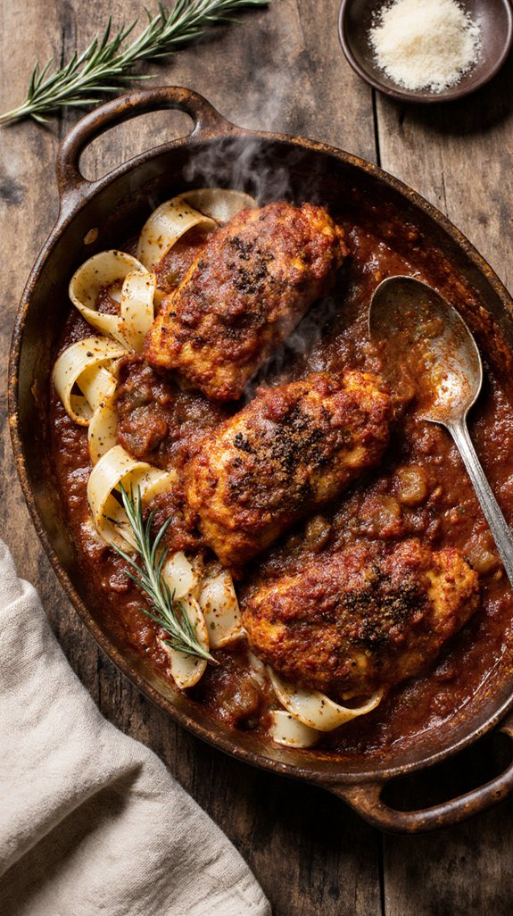 hearty chicken cacciatore delight