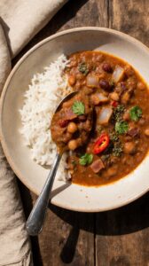 hearty rice and beans