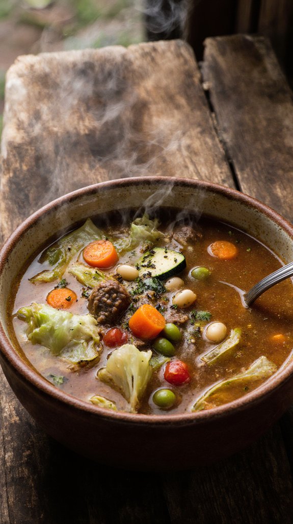 hearty vegetable beef soup