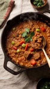 hearty vegetarian comfort food