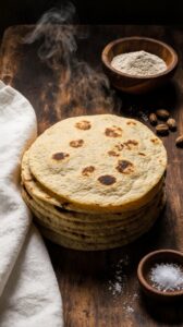 homemade authentic corn tortillas
