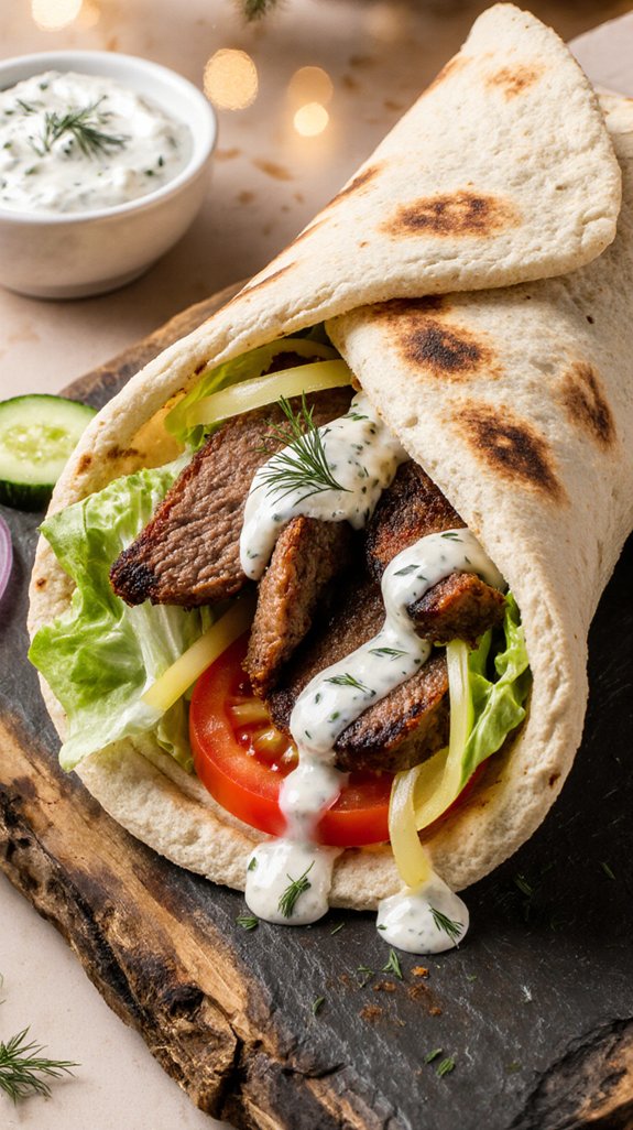 homemade gyros restaurant quality flavor