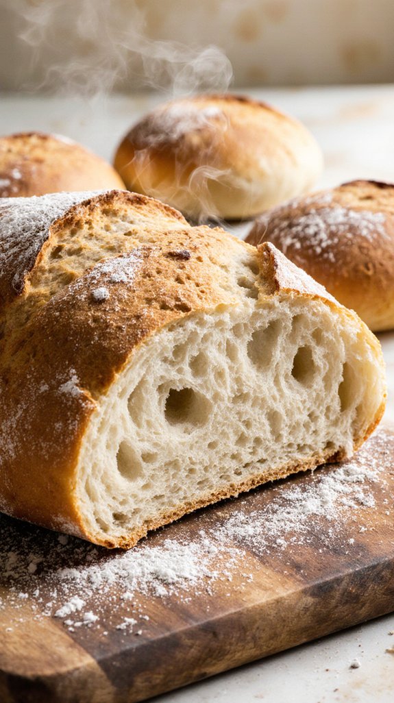 homemade rustic ciabatta delight