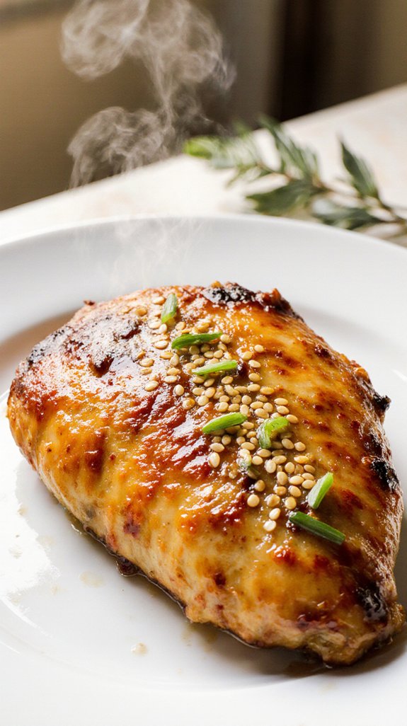 honey mustard sesame chicken