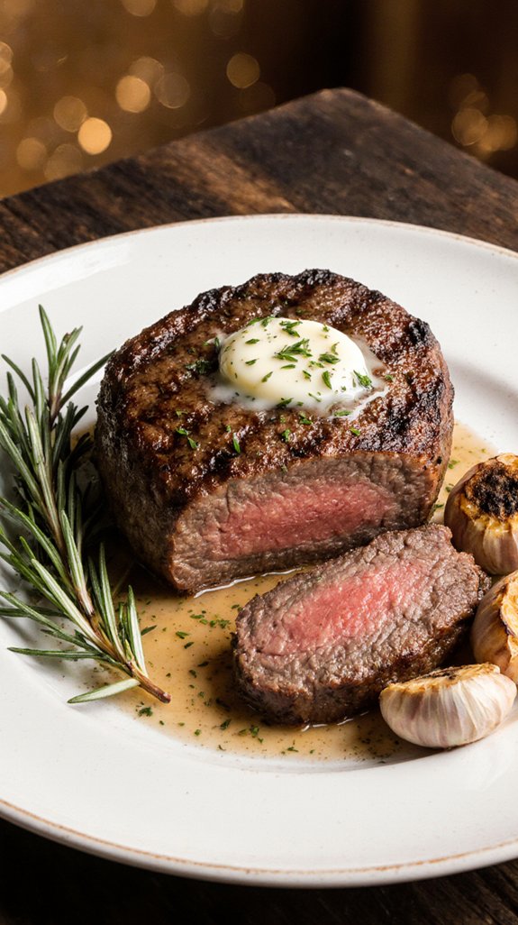 impressive tender filet mignon