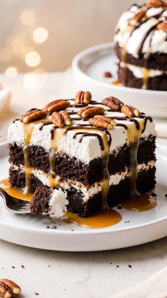 indulgent cake serving suggestions