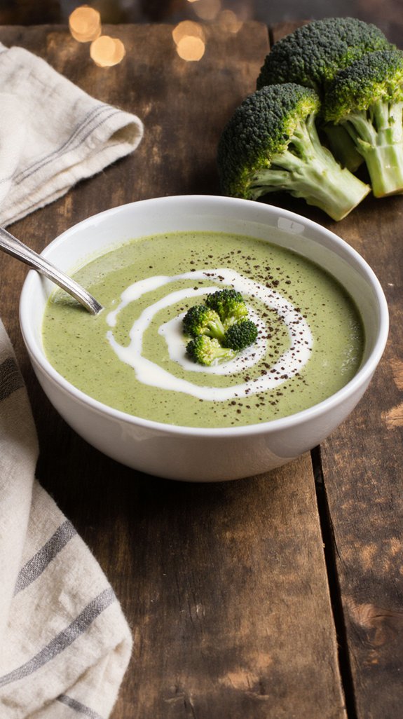 indulgent yet healthy soup