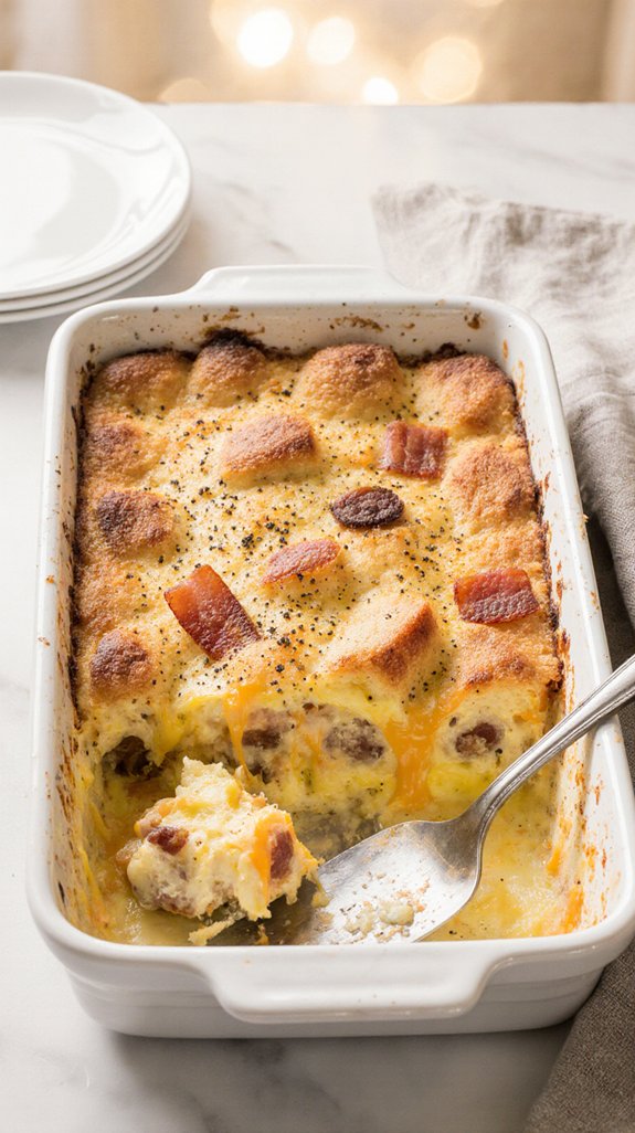 make ahead breakfast casserole
