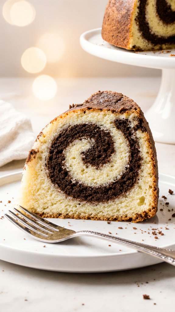 moist forgiving marble cake