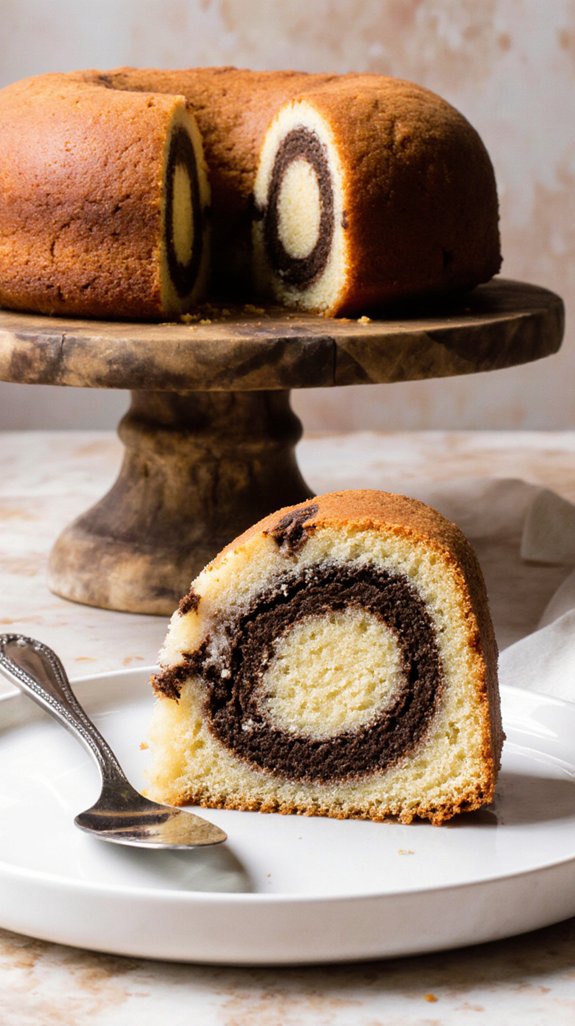 moist marble cake ingredients list