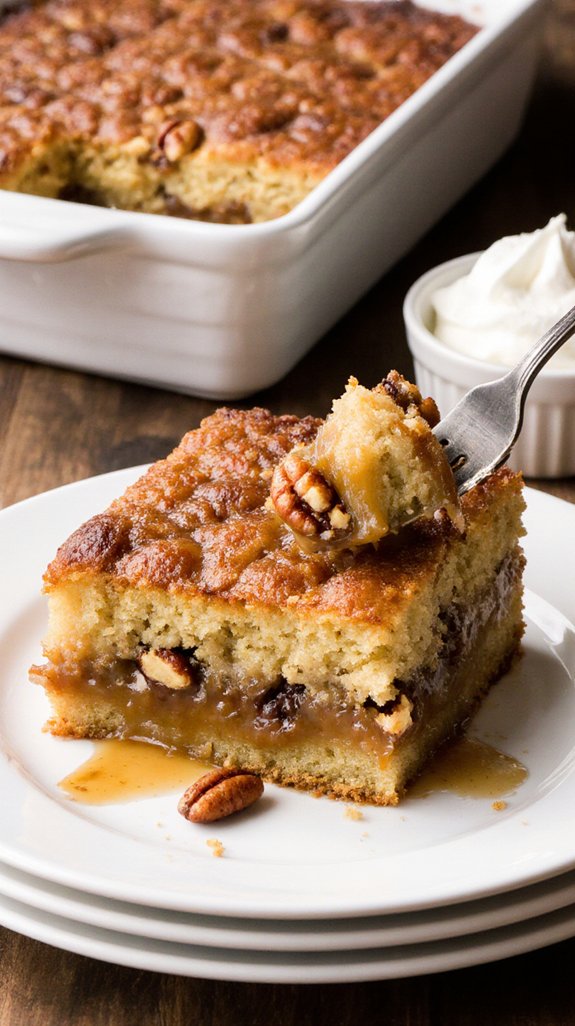 pecan pie dump cake variations