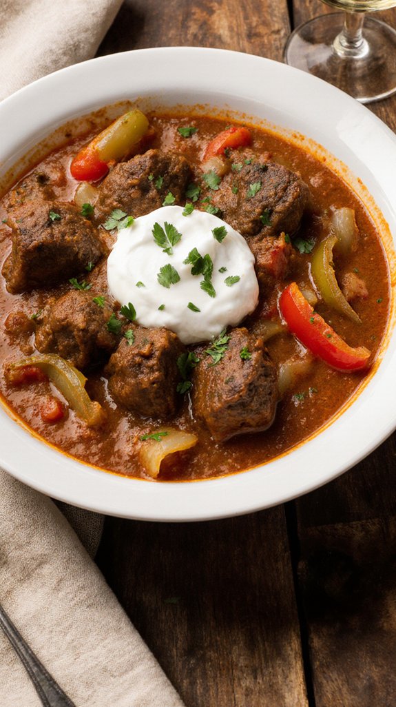 perfect accompaniments for goulash