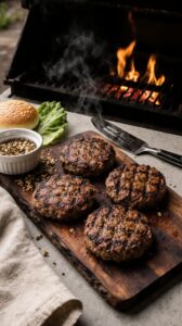 perfect grilling burger patties