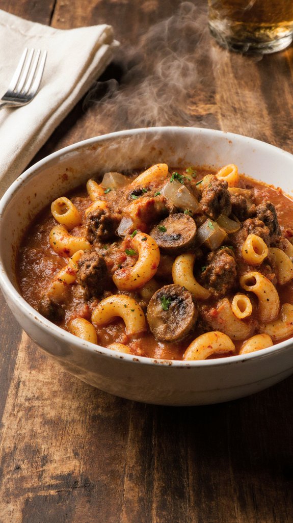 quick and hearty goulash