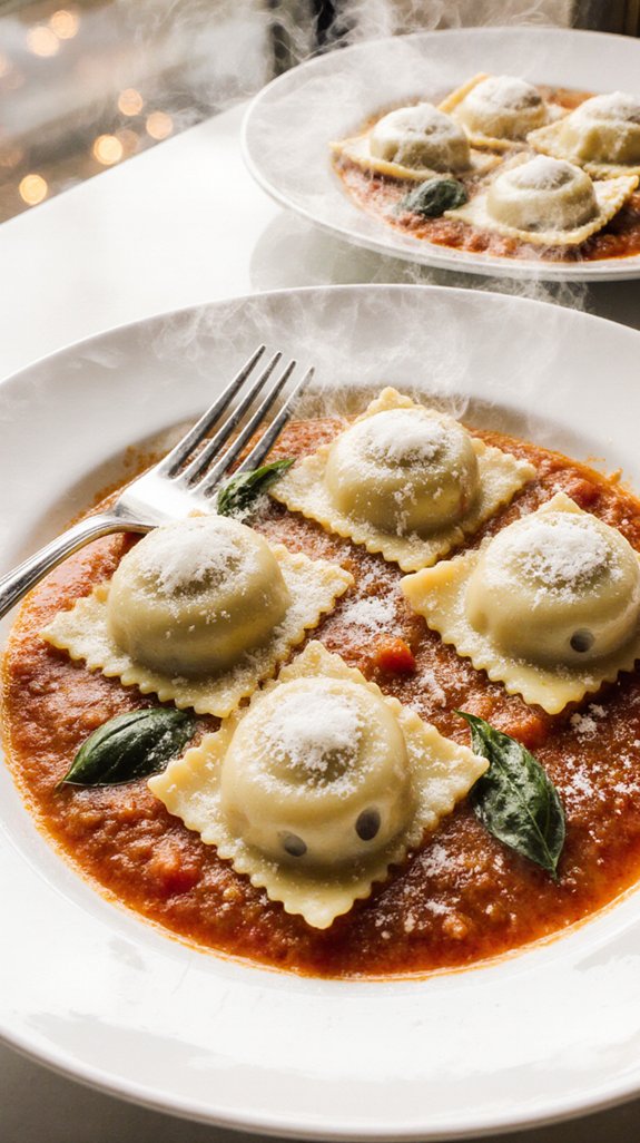 ravioli pairings and sides