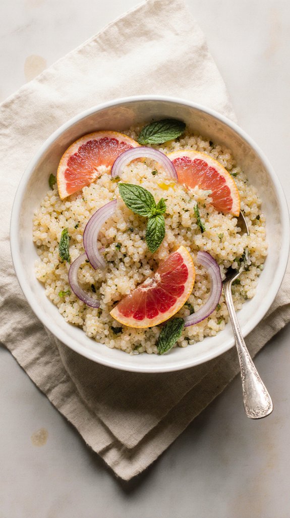 refreshing summer citrus dish
