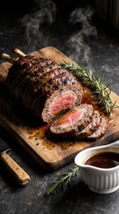 rib roast with au jus