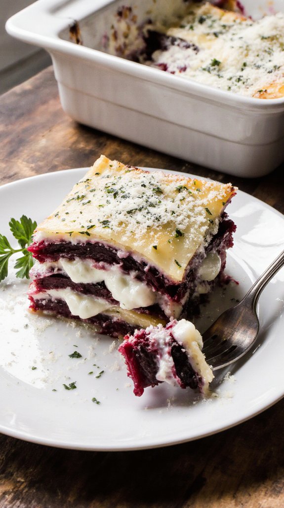 roasted beet lasagna recipe